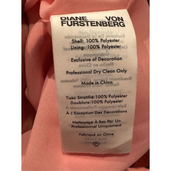 Diane Von Furstenberg Link dress size L in Pink Poppy maxi dress Revolve - Picture 7 of 9